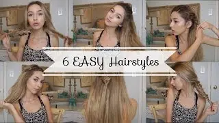 Quick and Cute Hairstyles for School ! | Chelsea Trevor