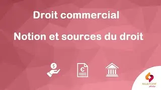 Droit commercial : notion et sources du droit