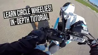 How to Circle Wheelie a Honda Grom! (In-Depth Tutorial)