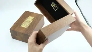 wooden perfume box