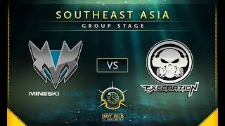 Mineski vs Execration - TI7: SEA Regional Qualifiers Group Stage - @Xyclopzz