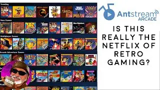 S3E4 Review: Is Antstream Arcade The Netflix of Retro Gaming? Easy to use & free but it is any good?