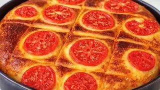 👉ALLAHIM BU NASIL BİR LEZZET BÖYLE BİZ TADINA BAYILDIK❗️MUTLAKA DENEYİN❗️domatesli börek