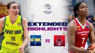 QFs Play-Ins: ZVVZ USK Praha v Casademont Zaragoza | Full Game Highlights | EuroLeague Women 2025-26