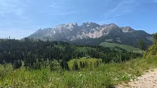 20 minute Beginner Indoor Cycling Bike Workout Dolomites Italy 4K Video