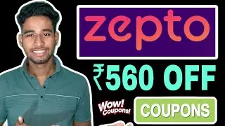 Zepto Coupon Code Today 🤑 | Zepto Gift Card Offer 💳 | Latest Zepto Discount Code 2025 ⚡