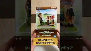 Usopp Pirates WCF #banpresto #unboxing #usopp #onepiece #strawhats #wcf #figures #collectibles