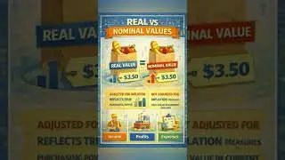 Nominal vs Real Value #shorts #shortvideo #viral #youtubeshorts #trending #ytshorts