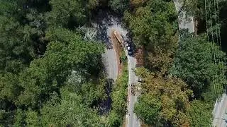 Chattanooga, TN- The W Road aerial video