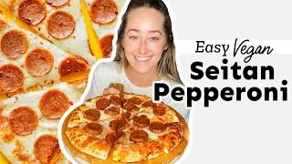 Easy Vegan Pepperoni