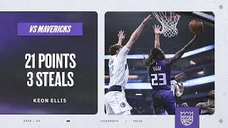 What a NIGHT for Keon Ellis! | Highlights vs. Dallas 12.27.25