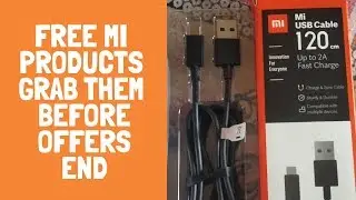 Free Mi Products By Redmi Grab them before offer gets end | Free me MI ke products