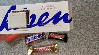 Satisfying and relaxing / opening biscuits ASMR .Choco Leibniz #delicious #biscuit