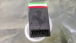 Carbon Fiber Ferrari Medallions