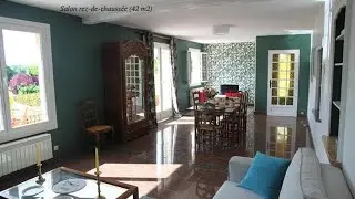 La Maison et son jardin sur le Canal de Bourgogne, Ravi&egrave;res, France
