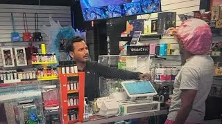 Reacting to Kendrick Curry Fake Vape Shop  Employee Prank