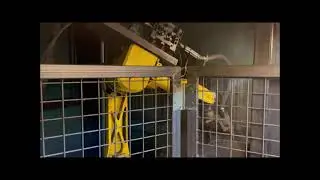FANUC ARC Mate 100i Robot Welding Cell