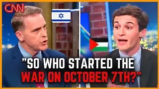 Anti-Israel Activist DUMBFOUNDED When Scott Jennings Corrects His Lies on CNN Panel!