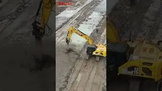 MOTEK soil power mixer in-situ solidification #recycling #excavatorattachments #MOTEK #excavator
