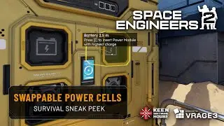 Space Engineers 2: Grid Power System & Swappable Power Cells
