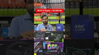 RTX 4070 Ti Super Gaming Pc build Under 2.2 Lakh Rs | Intel i9-14900K #shorts #pcbuildshorts