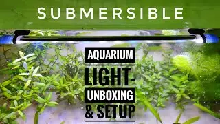 Aquarium submersible Light | Unboxing and Setting | CrazyF India