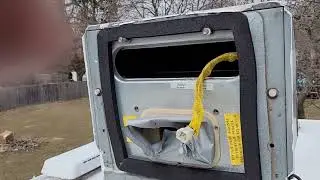 A/C LEAKING REPLACING MY RV/AC GASKET. Not as bad as I thought.