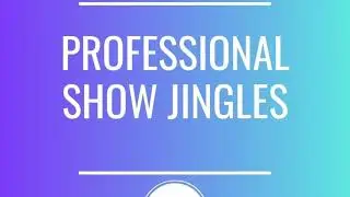 Custom made radio show jingles mixed and produced  - service bundle