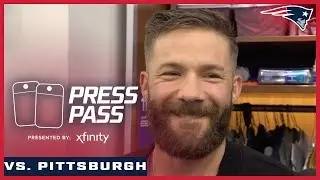 Julian Edelman and Stephon Gilmore on 33-3 victory over Steelers | Press Pass