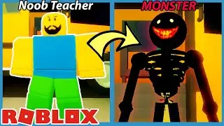 NEVER TRUST THE TEACHER! - Roblox Scary High School