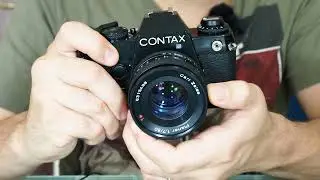 Contax 139 un piacere da usare , con ottiche zess in 4K