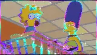 The Simpsons Theme Song (2009) In Color Edge Effect In Robot Voice Effect