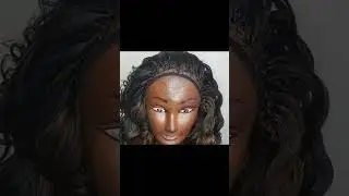 Natural crochet wig!  no leave out!! #crochet #hairstyle #curlyhair #colors #hairpiece  #wig