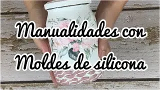 Manualidades con moldes de silicona