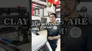 Clay Mitts vs Clay Bar @diydetailofficial