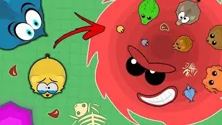 Legendary DEVIL TORNADO Eats 0XP Mini Cub in MOPE.IO