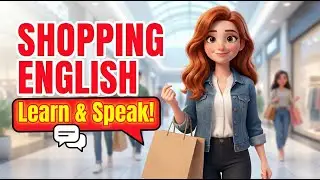 English Sentences for Real Life Shopping Situations | Beginner to Intermediate (A2-B1)