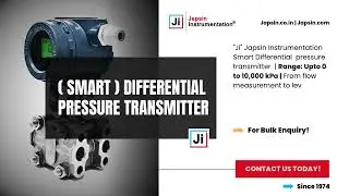 Smart Differential  pressure transmitter  | Range: Upto 0 to 10,000 kPa | Japsin Instrumentation