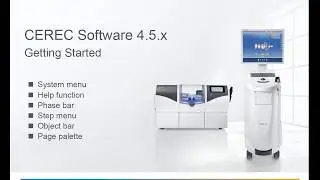 CEREC SW 4.5.x Getting started