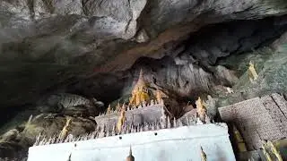 Mekong River Journey to Pak Ou Caves, Laos 🇱🇦 | Dec 2024