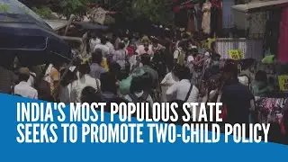 India's most populous state seeks to promote two-child policy