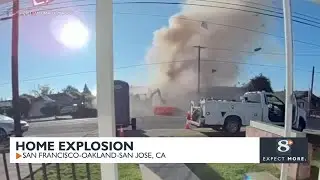 Home Explosion Caught on Doorbell Camera