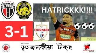 NORTHEAST UNITED FC vs MAF FT || 3-1 || Durand Cup 2025 #durandcup #neufc #football