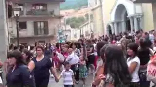 Processione della Madonna di Loreto a Plati' agosto 2011