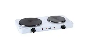 Double Portable Electric Hot Plate Hob Kitchen Review
