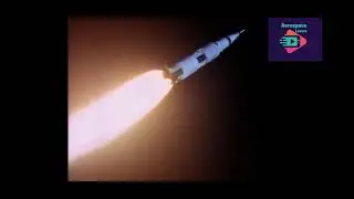 Saturn V Rocket Launch: Apollo program and First steps on the Moon