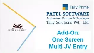 Tally Customized Add-on: Multi Journal Entry from One Screen