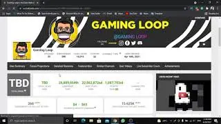 How to Get live subscriber count youtube | Social Blade | 2021