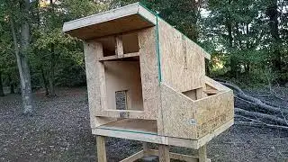 Chicken Coop Part 3: Insulating and Closing It In