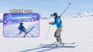 I Survived Skiing in 3rd Person